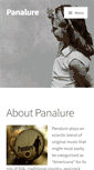 Mobile Screenshot of panalure.com